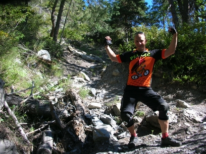 Singltrek v Provence Enduro